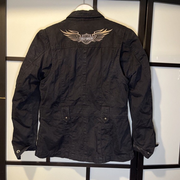 Harley Davidson Women’s Black Riding Jacket Size Large - Great Condition